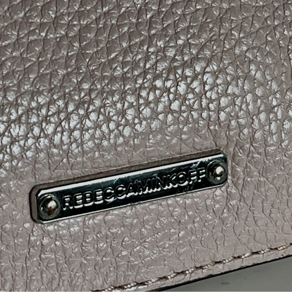 Rebecca Minkoff Love Crossbody Blush Pink Quilted Leather Feminine Quiet Luxury - Picture 4 of 15